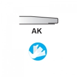 Placă Knauf Formplatte AK (GKB 6.5mm) 